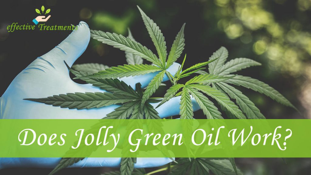 Does jolly green oil CBD work?