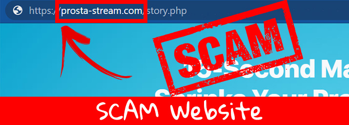 prostastream scam website