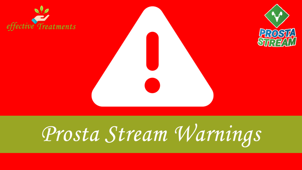 prostastream warnings