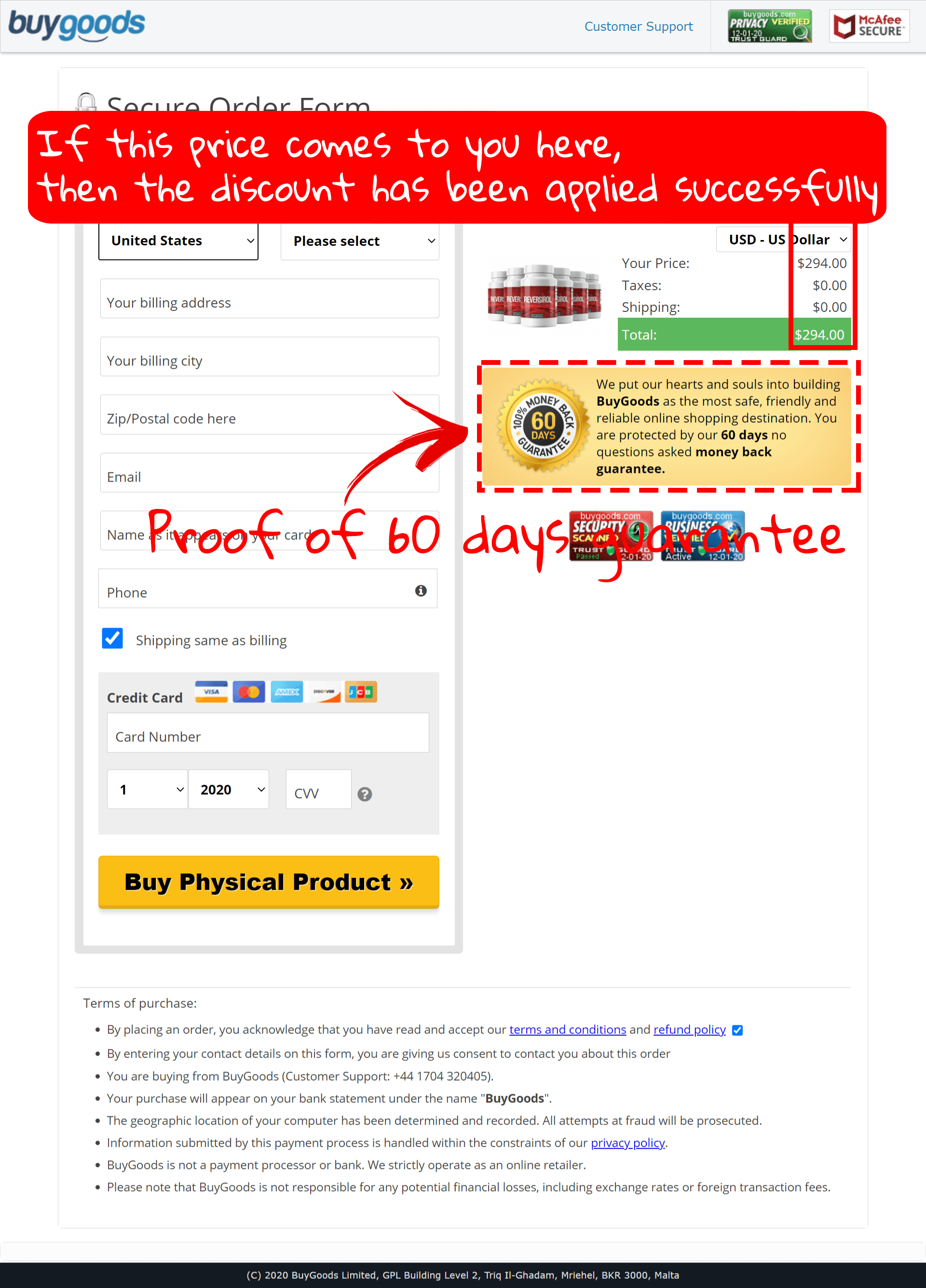 How to buy reversirol step4