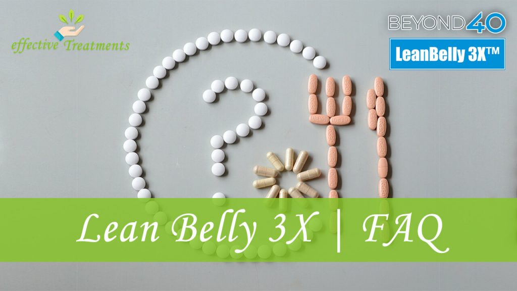 Lean belly 3x for losing weight faq