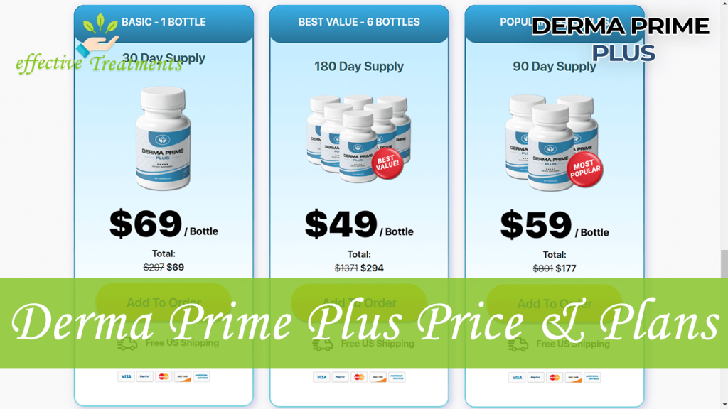 Derma Prime Plus price and plans