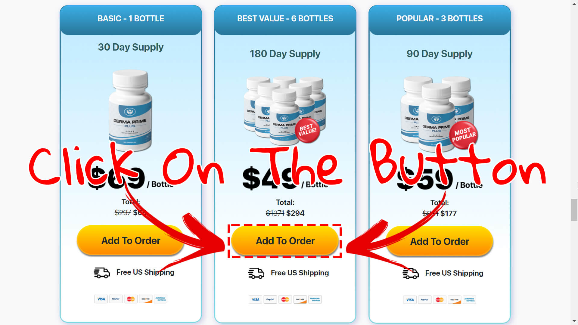 How to buy Derma Prime Plus step3
