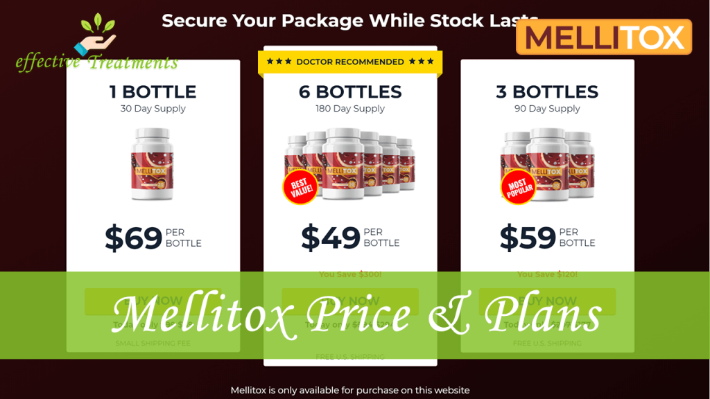 Mellitox price and plans