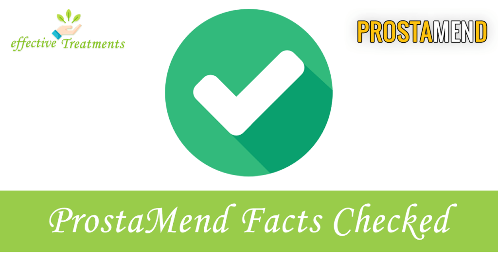 ProstaMend Pills facts checked