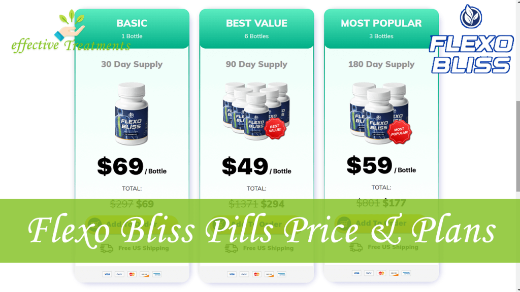Flexo Bliss Pills Price And Plans​