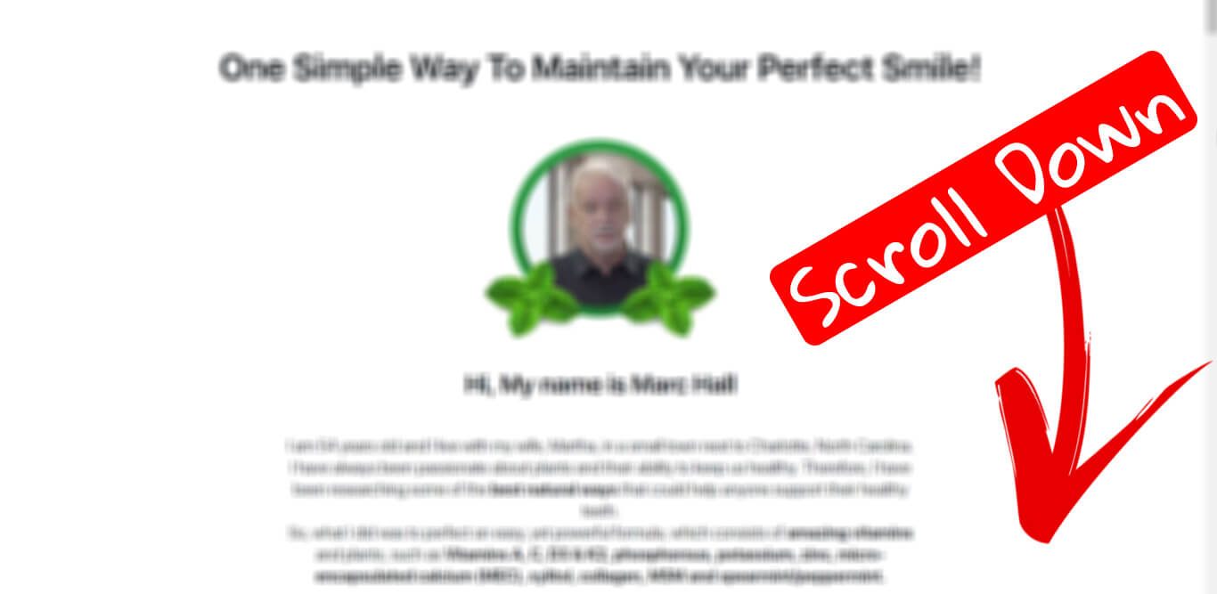How to buy Dentitox Pro supplement step 1