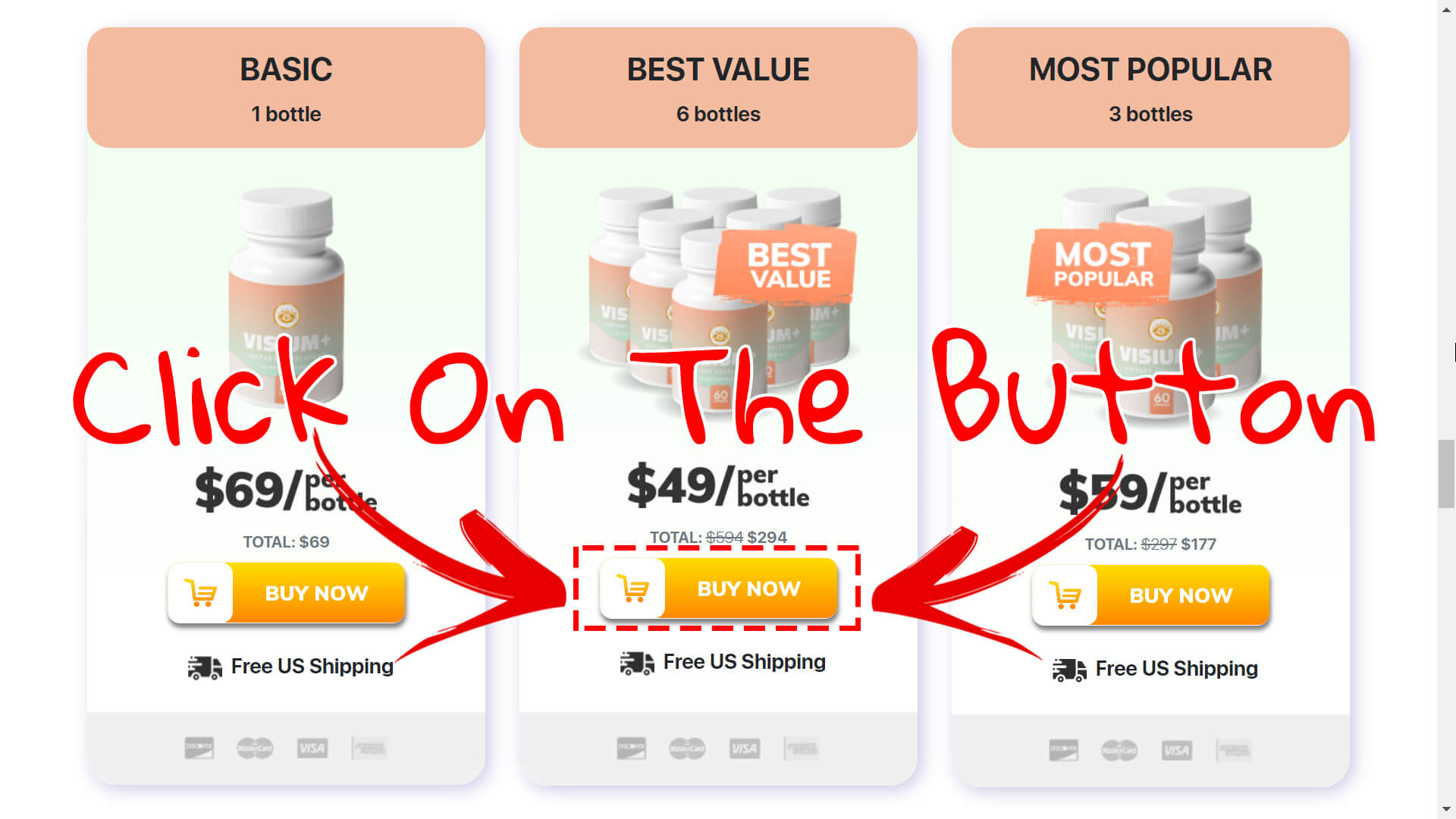 How to buy Visium Plus step 3