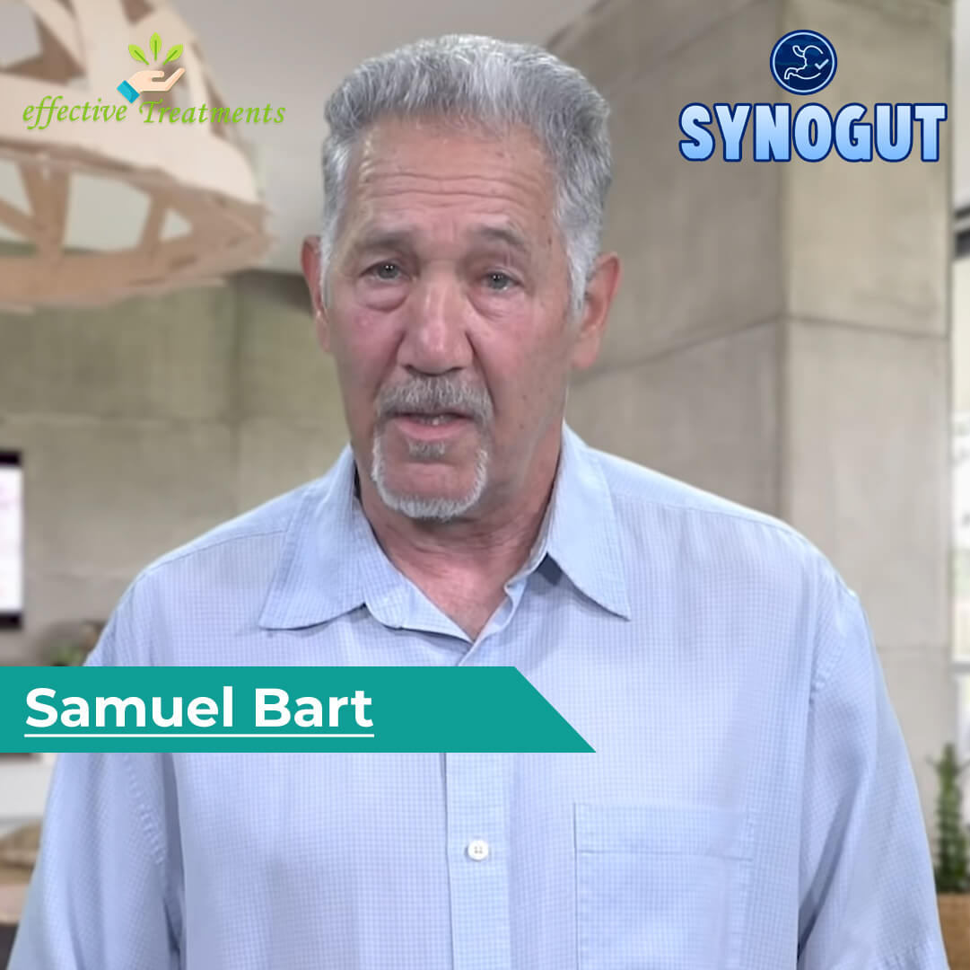 Samuel Bart creator synogut digestive pills creator