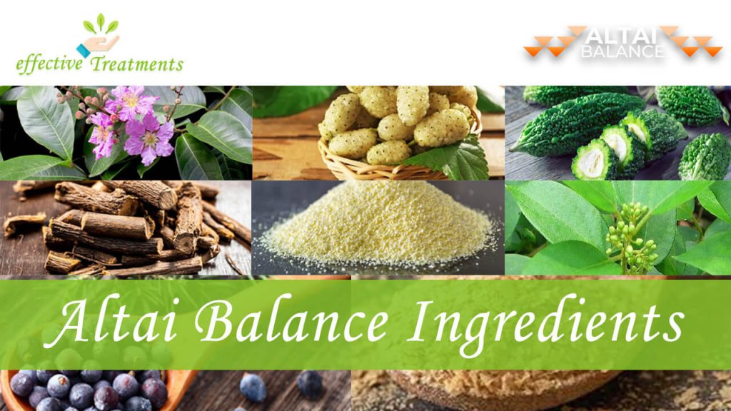 Altai Balance ingredients