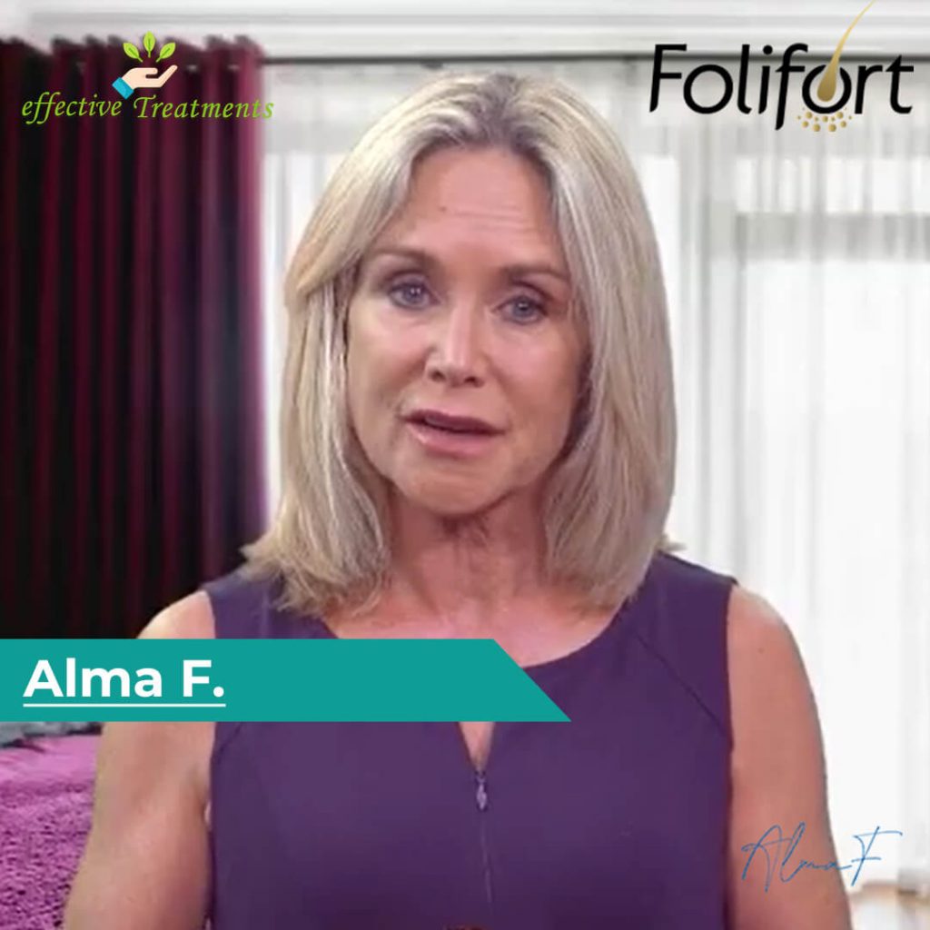 Alma F. | Creator of Folifort Pills For Hair Growth