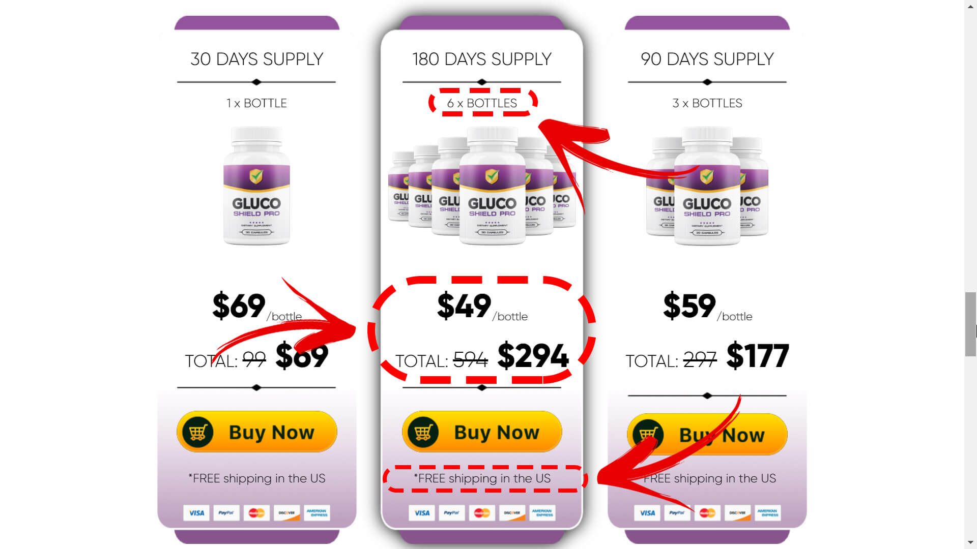 How to buy Gluco Shield Pro step 2