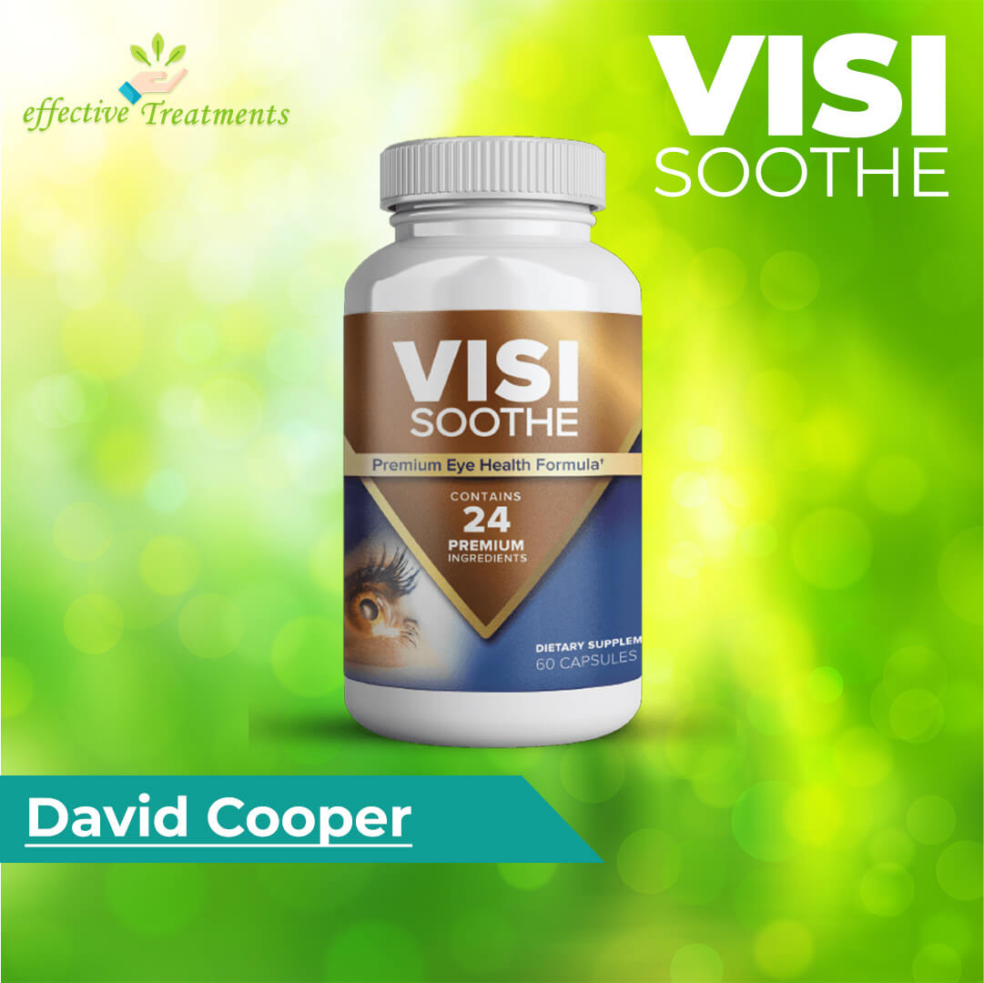 David Cooper | VisiSoothe supplement creator