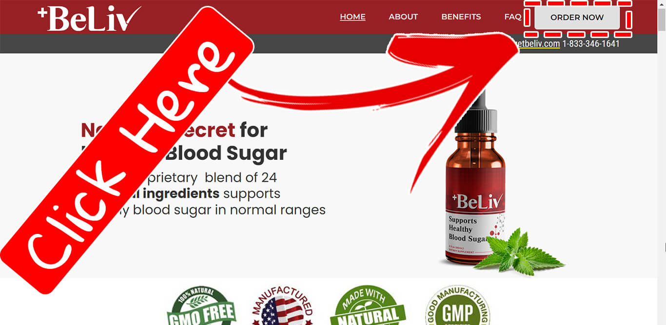 How to buy the official BeLiv supplement step 1
