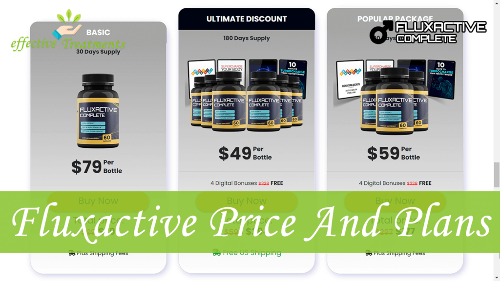 Fluxactive Complete Supplement Price And Plans​