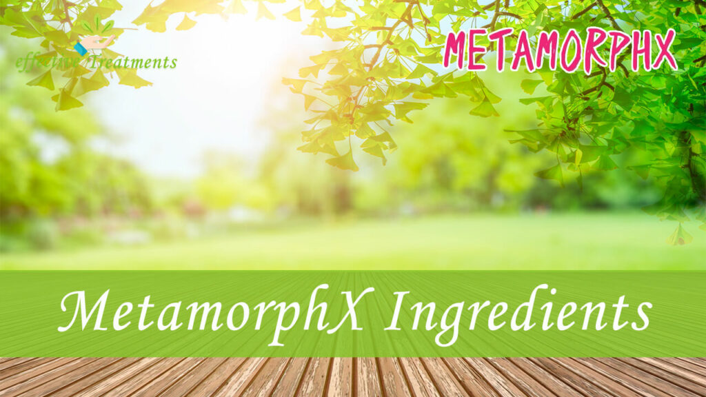 MetamorphX Ingredients