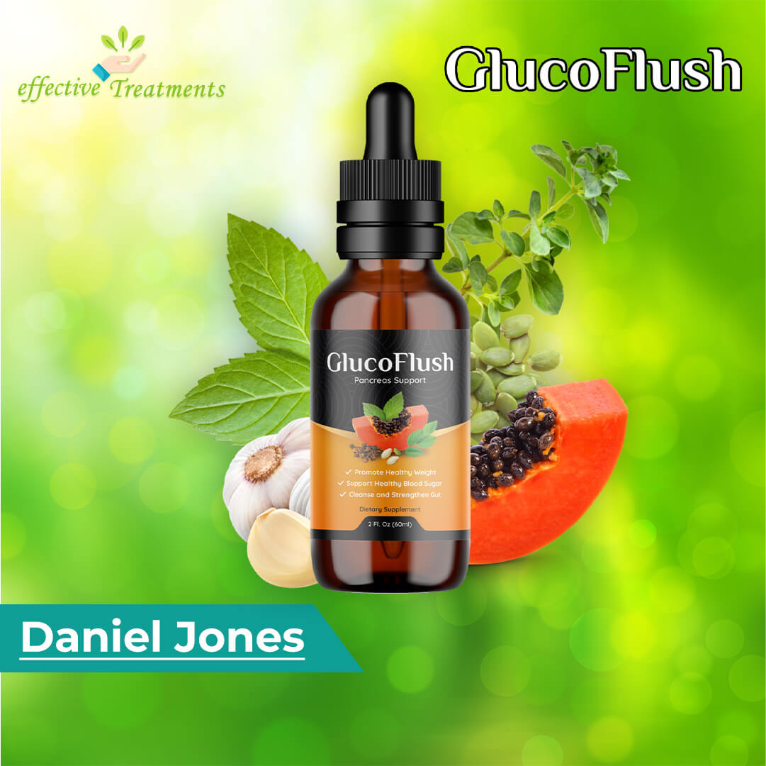 Daniel Jones Creator of GlucoFlush Drops For Blood Sugar