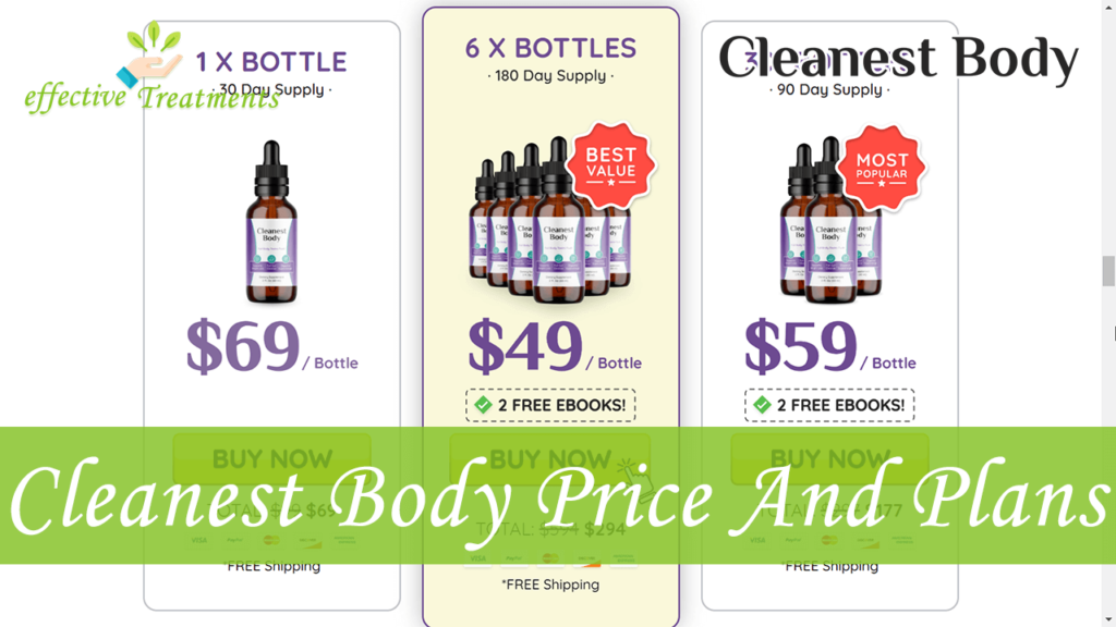 Cleanest Body Supplement Price And Plans​