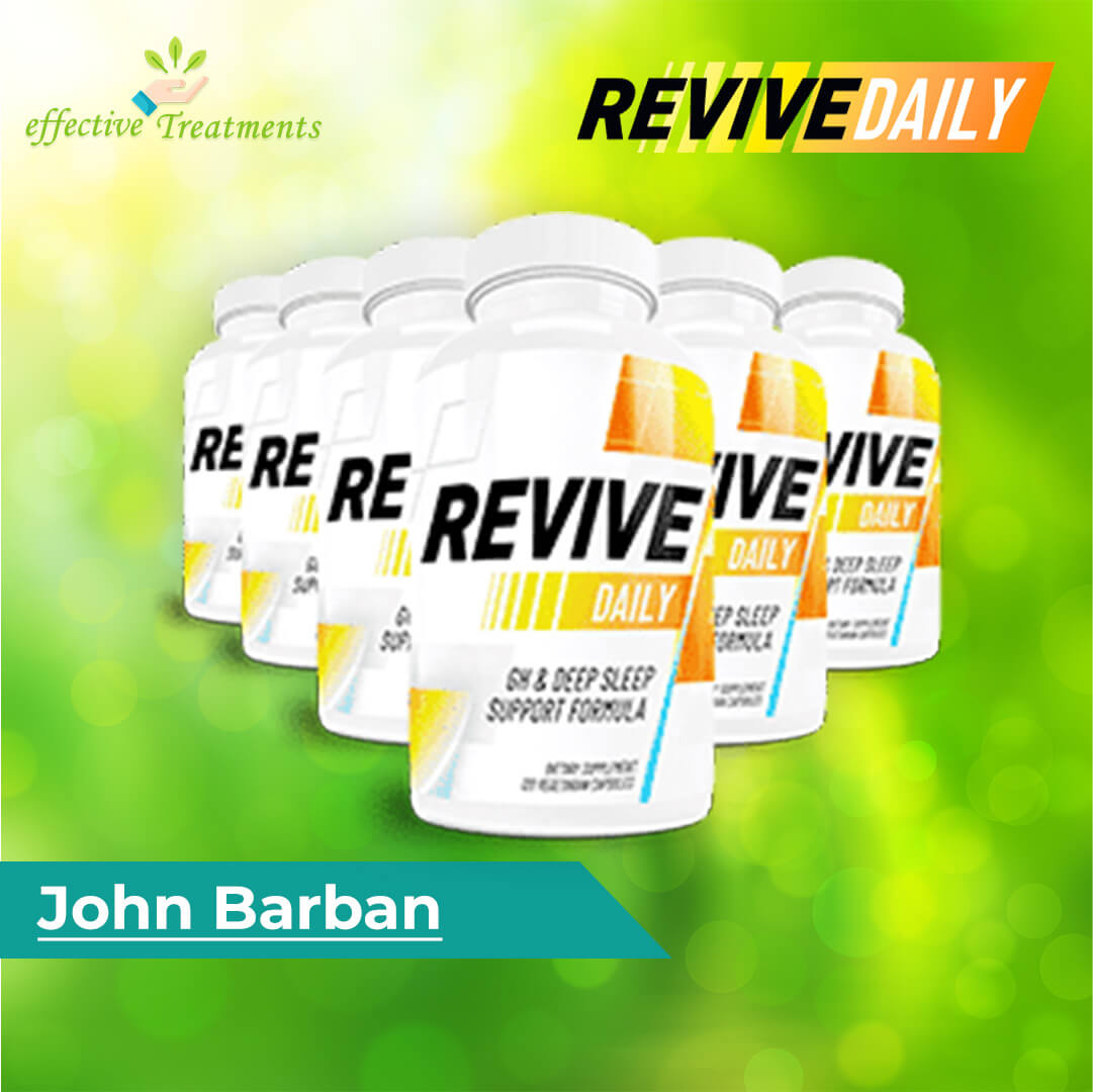 John Barban Creator of Revive Daily Pills For Weight Loss