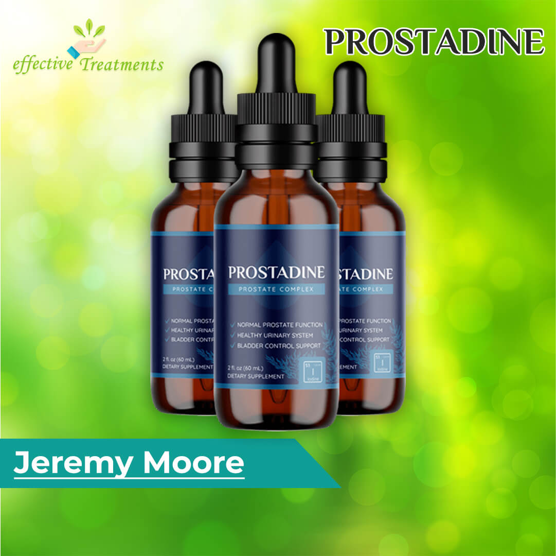 Jeremy Moore Creator of Prostadine Dropper For Enlarged Prostate