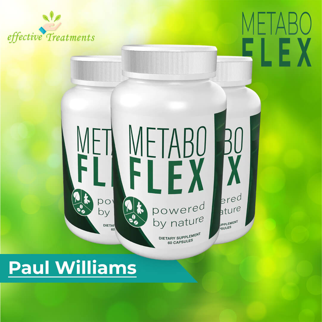 Paul Williams Creator of Metabo Flex Pill For Burning Fat