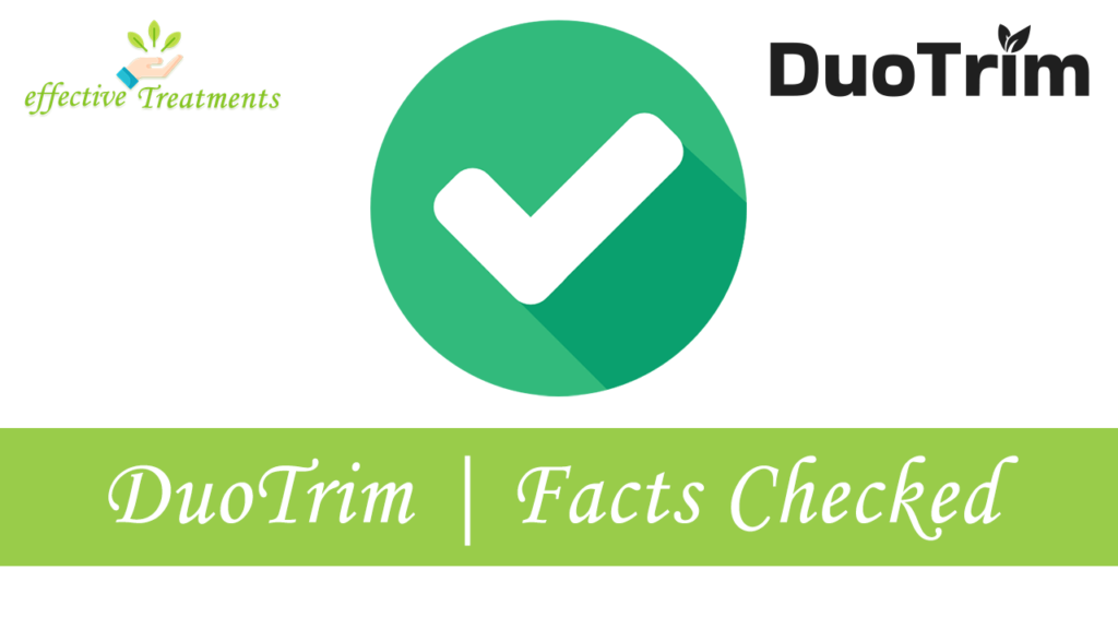 DuoTrim Pills For Weight Loss Facts Checked