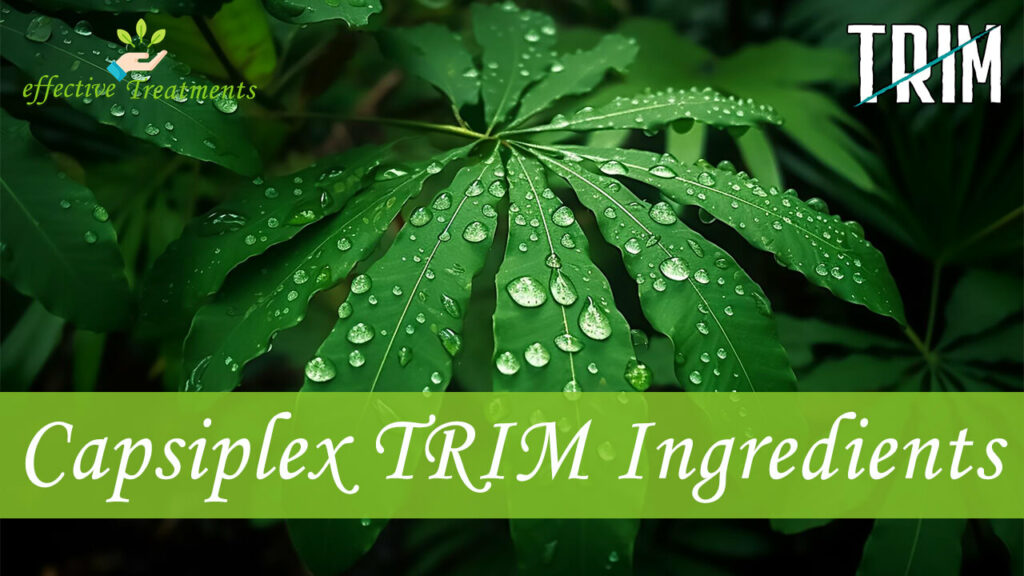 Capsiplex TRIM Ingredients