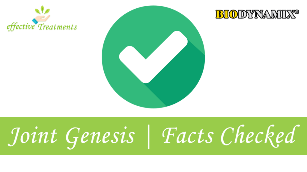 Joint Genesis Pills For Joint Health Facts Checked