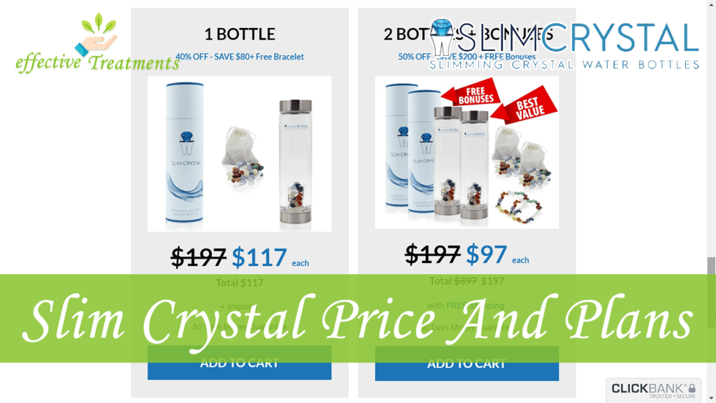 SLIMCRYSTAL Price And Plans