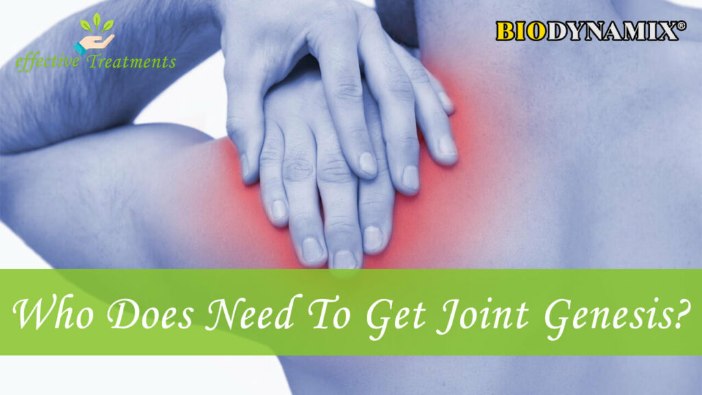 Who Does Need To Get Joint Genesis Supplement