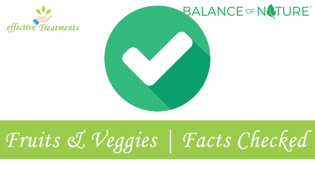 Balance of Nature Fruits and Veggies Pills As Whole Food Facts Checked