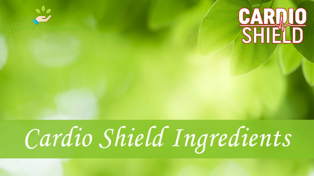 Cardio Shield Ingredients