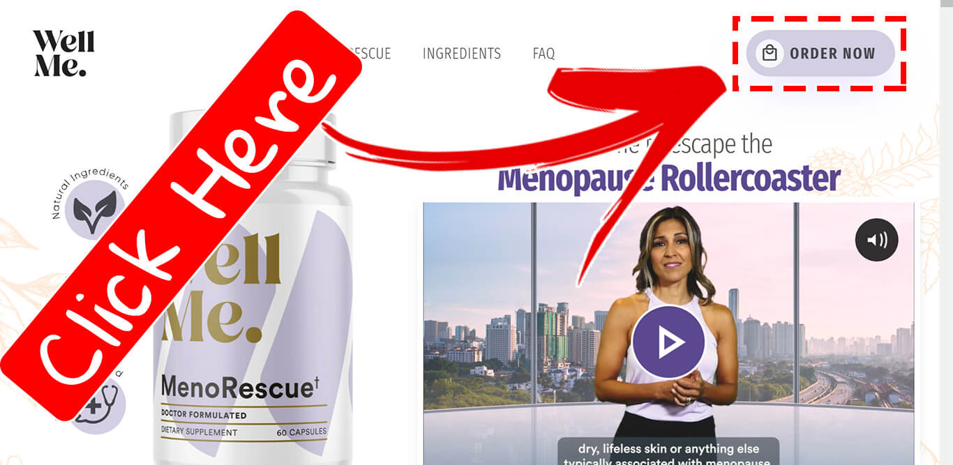 How to buy the official MenoRescue supplement step 1