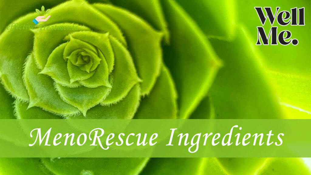 MenoRescue Ingredients