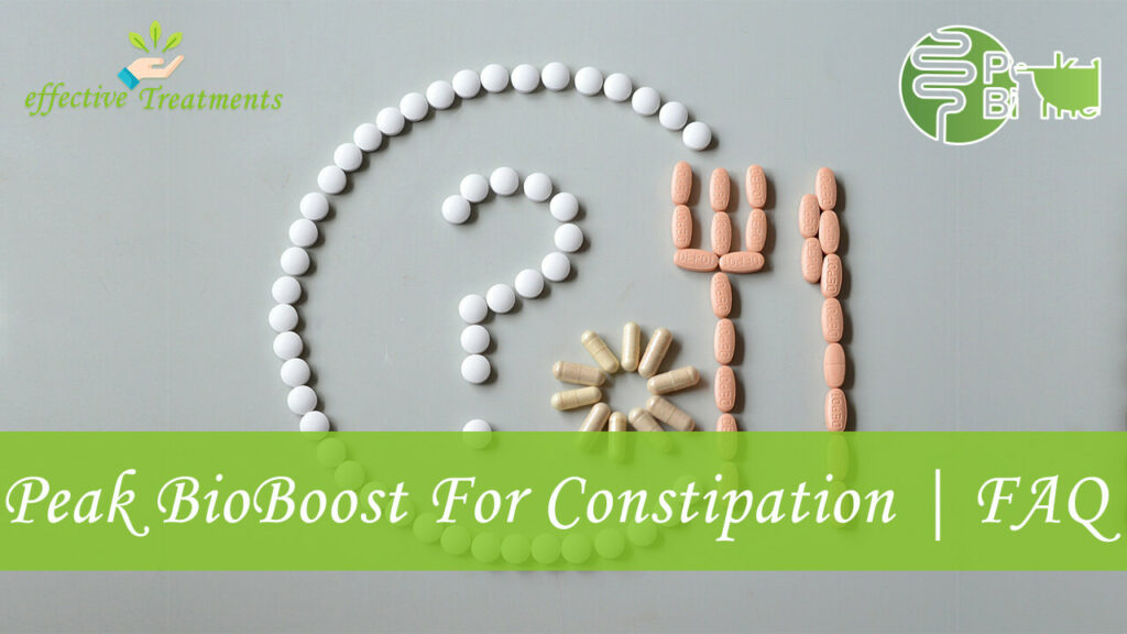 Peak BioBoost For Constipation FAQ