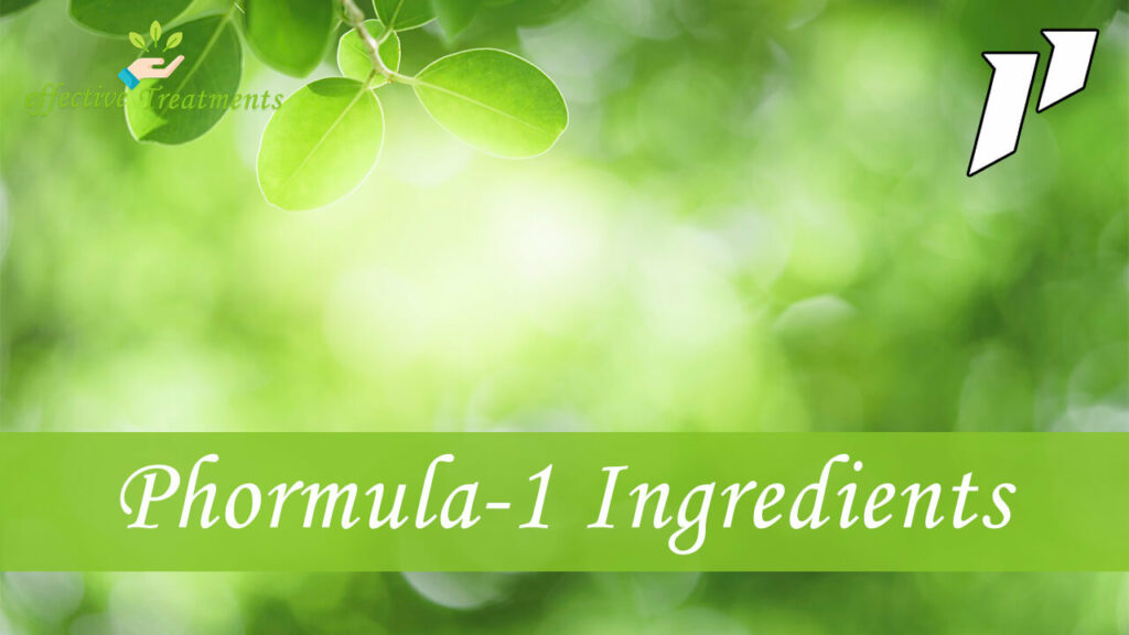 Phormula 1 Ingredients
