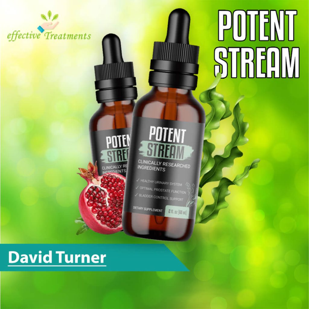 David Turner Creator of PotentStream Dropper For Prostate Enlargement