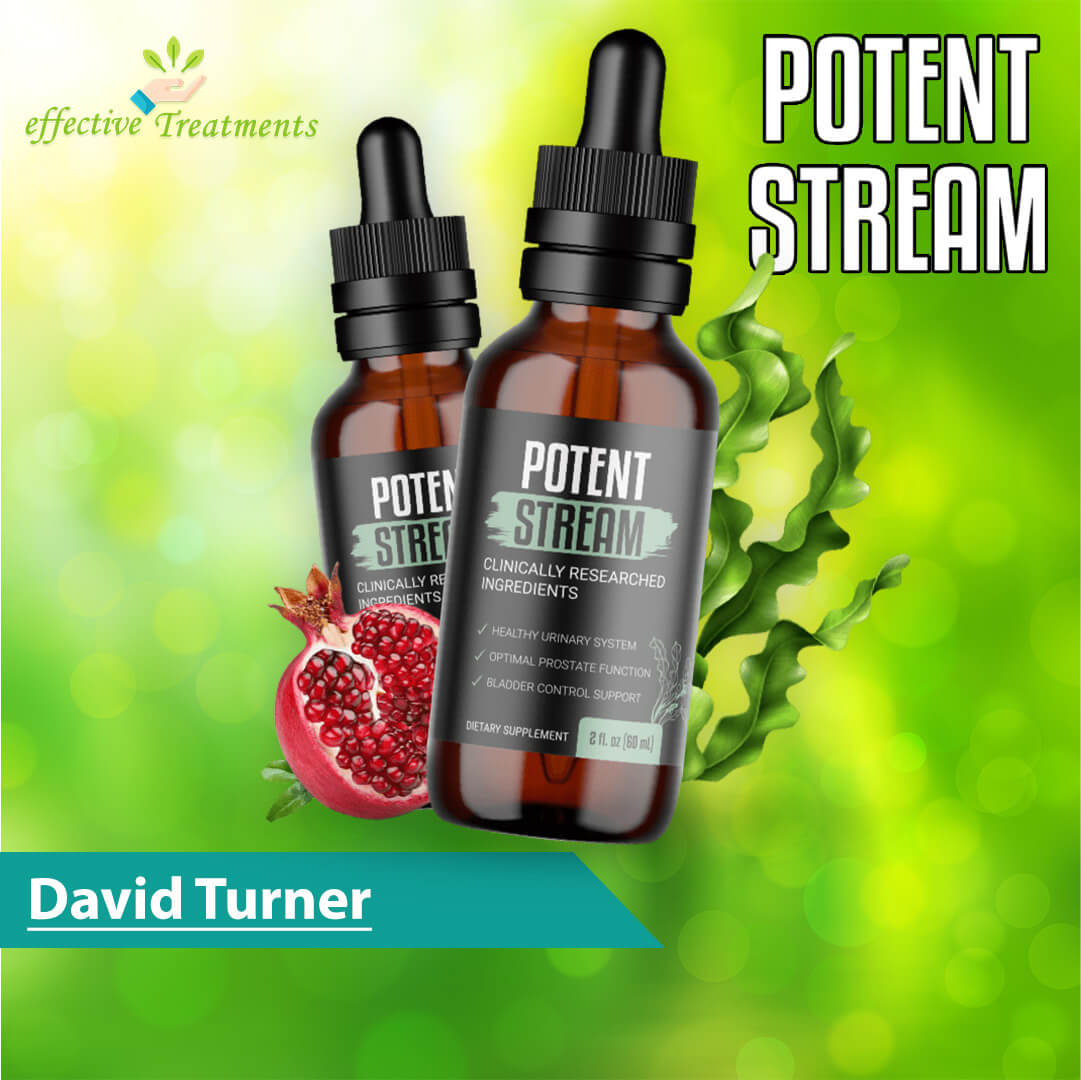 David Turner Creator of PotentStream Dropper For Prostate Enlargement