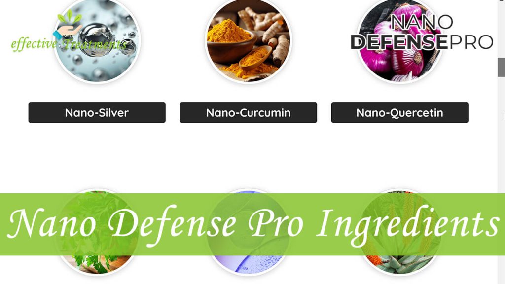 Nano Defense Pro Ingredients