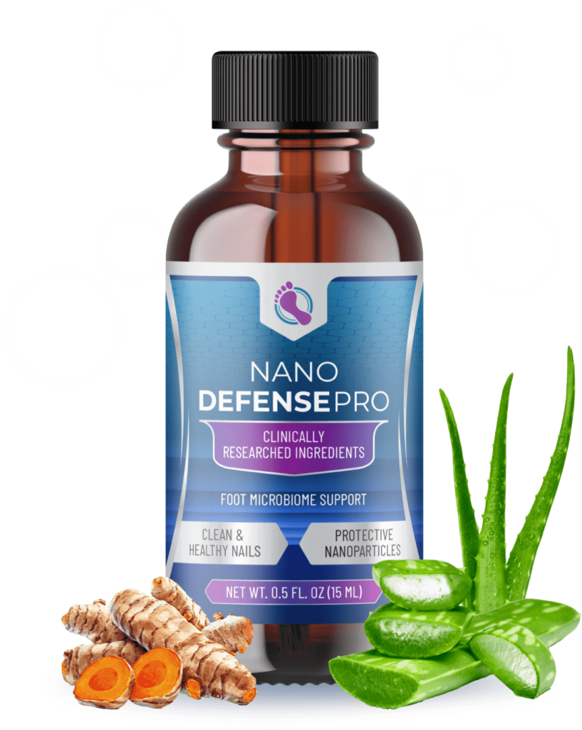 Nano Defense Pro antifungal solution bottle
