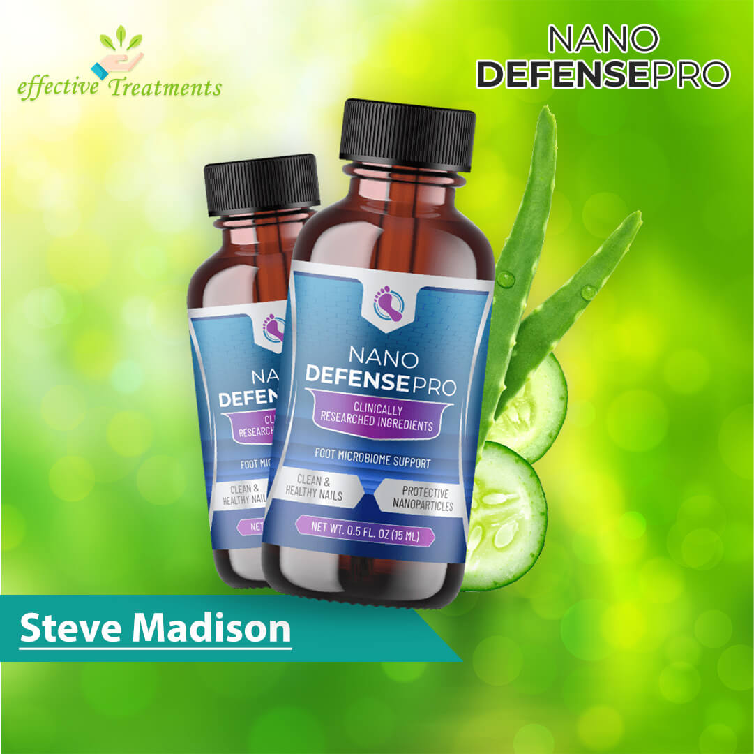 Steve Madison Creator of Nano Defense Pro Dropper For Eliminating Fungus