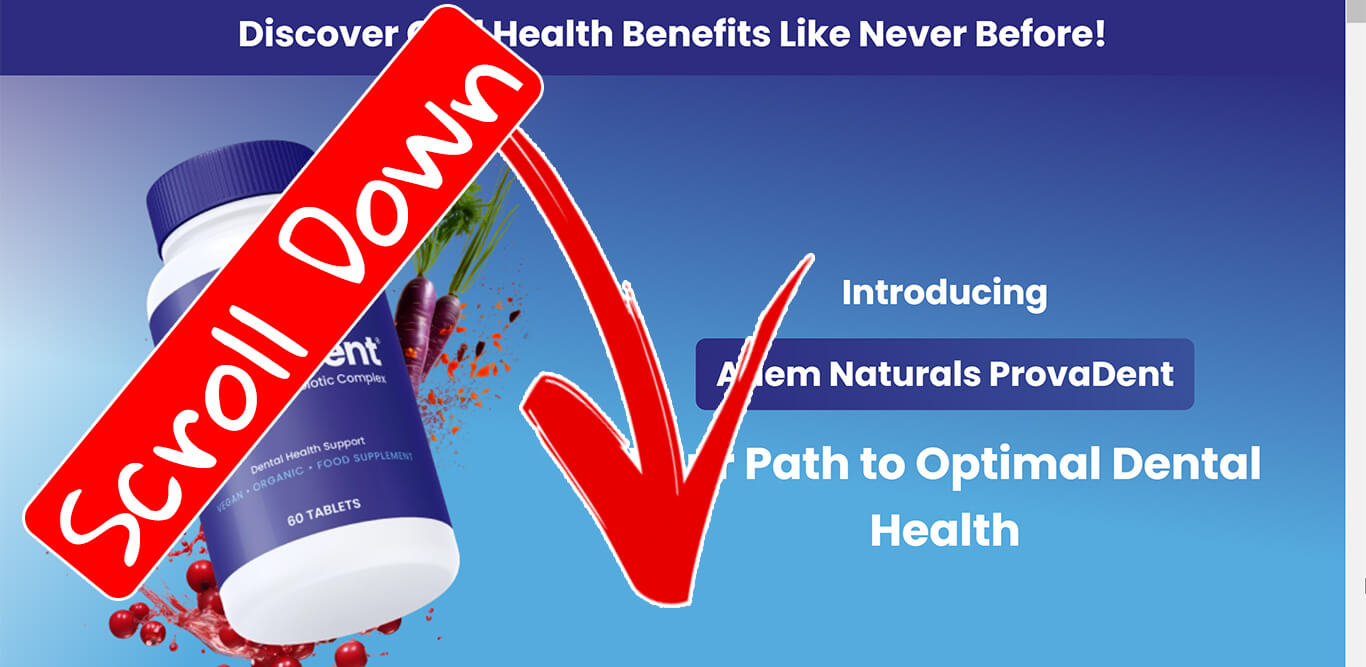 How to buy the official ProvaDent supplement step 1