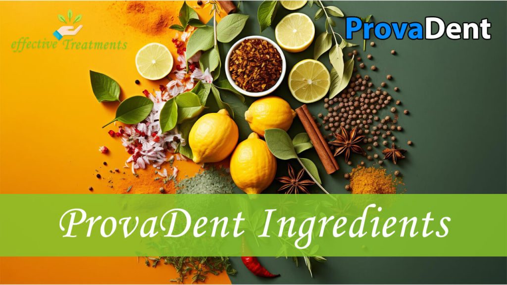 ProvaDent Ingredients