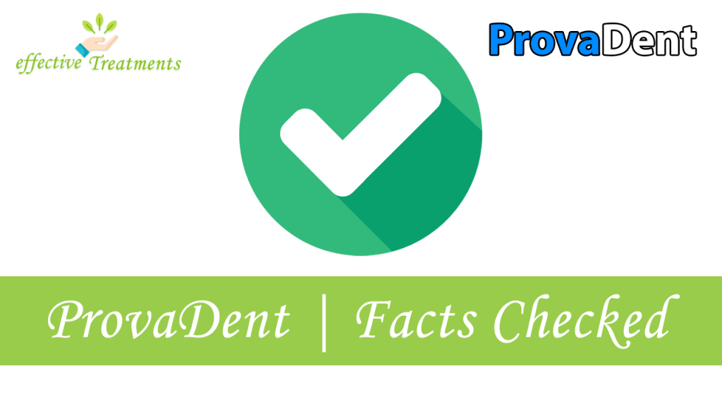 ProvaDent Tablets For Oral Health Facts Checked