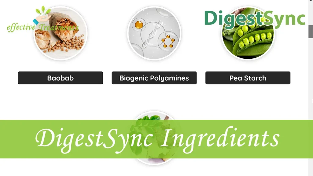 DigestSync Ingredients