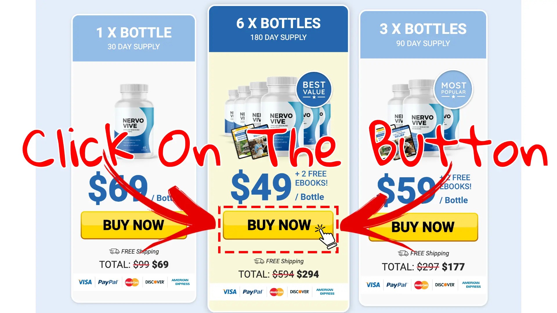 How to buy the official NervoVive supplement step 3