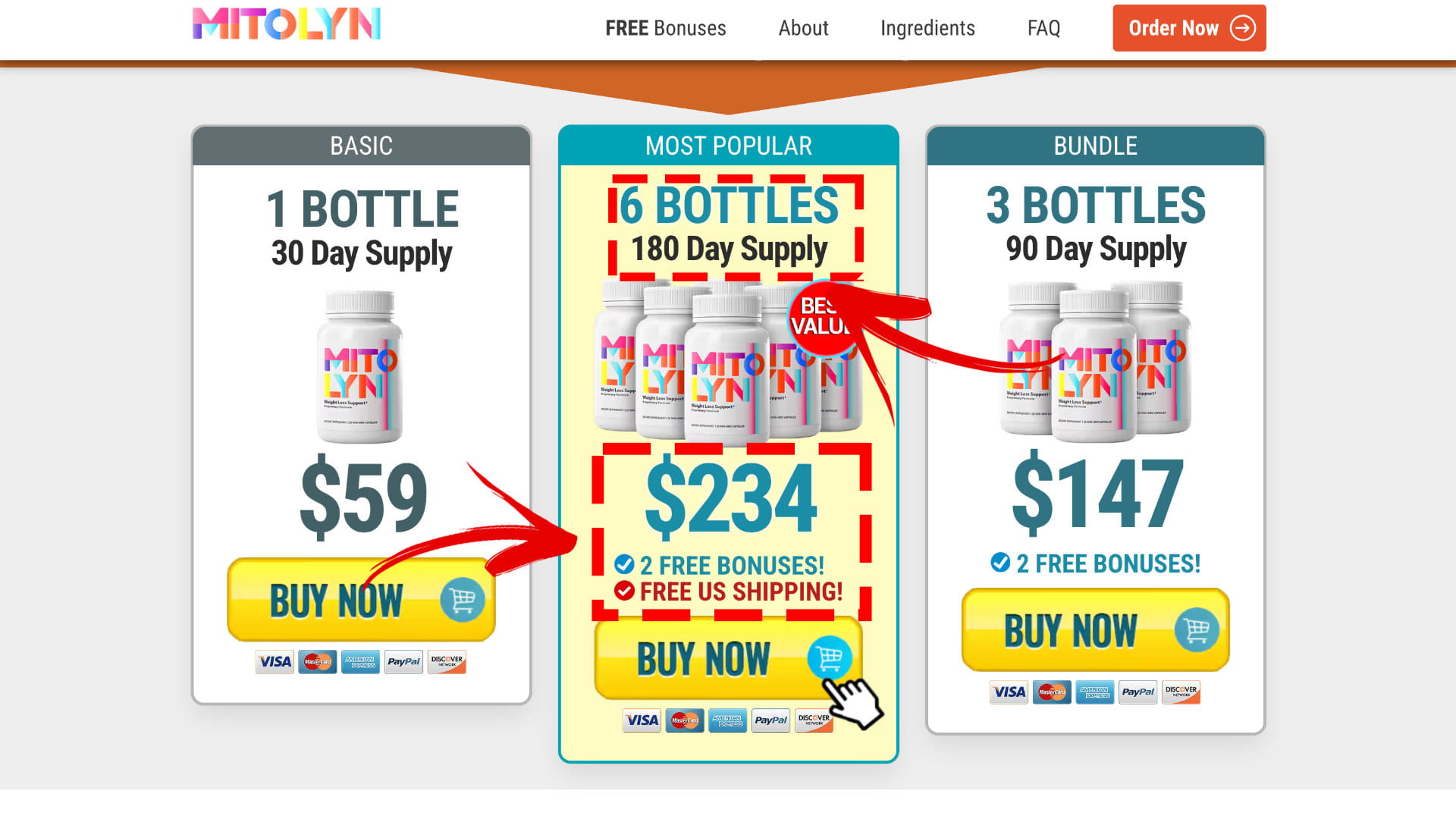 How to buy the official Mitolyn supplement step 2