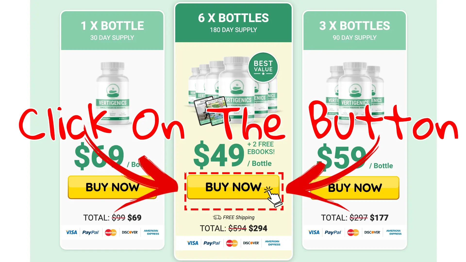 How to buy the official Vertigenics supplement step 3