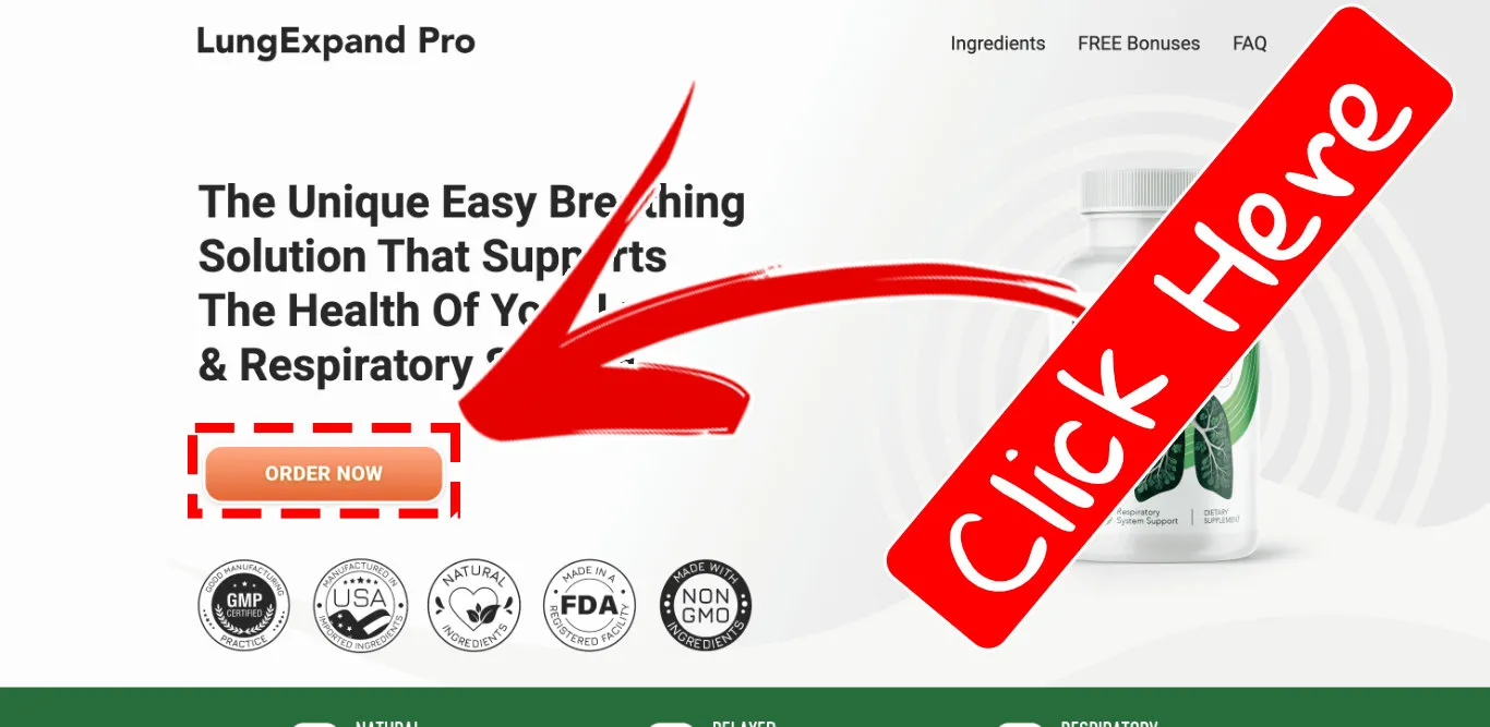 How to buy the official LungExpand Pro supplement step 1