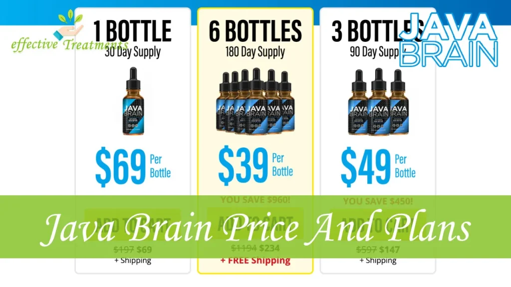 Java Brain Supplement Price And Plans